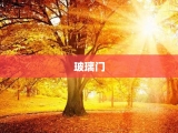 玻璃门