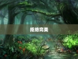 拒绝完美