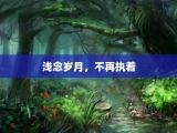 浅念岁月，不再执着