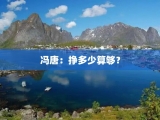 冯唐：挣多少算够？