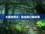 大男孩舒义：在台风口放风筝