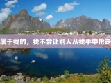 属于我的，我不会让别人从我手中抢走