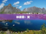 林徽因：笑