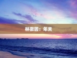 林徽因：年关