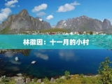 林徽因：十一月的小村