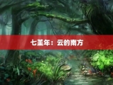 七堇年：云的南方