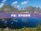庐隐：吹牛的妙用