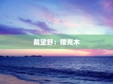 戴望舒：赠克木