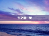 卞之琳：望
