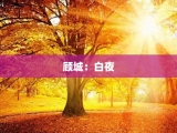 顾城：白夜