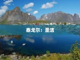 泰戈尔：圣洁