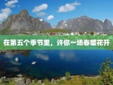 在第五个季节里，许你一场春暖花开
