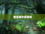 我是雨中寥落树