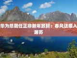 华为总裁任正非新年致辞：春风送暖入屠苏