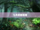 七月的那场雨