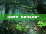 相遇太早，怎会白头到老？