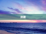 许愿