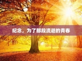 纪念，为了那段流逝的青春