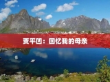 贾平凹：回忆我的母亲
