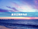 漂洋过海的马仔