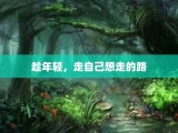 趁年轻，走自己想走的路