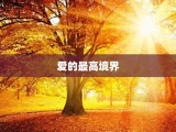 爱的最高境界