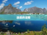 选择的诠释