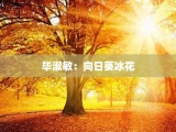 毕淑敏：向日葵冰花