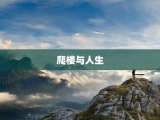爬楼与人生