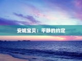 安妮宝贝：平静的约定
