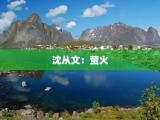 沈从文：萤火