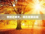想到达明天，现在就要起程