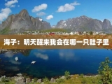 海子：明天醒来我会在哪一只鞋子里