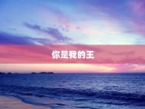 你是我的王