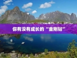 你有没有成长的“金刚钻”
