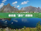 做你最“廉价”的新娘