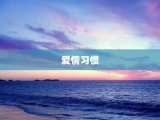 爱情习惯