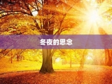 冬夜的思念