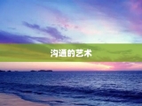 沟通的艺术