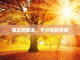 真正的朋友，不分年龄贵贱