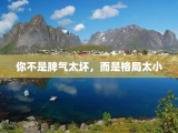 你不是脾气太坏，而是格局太小