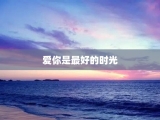 爱你是最好的时光
