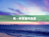 有—种欺骗叫真爱