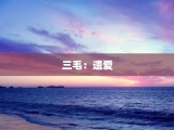 三毛：遗爱
