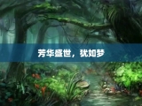 芳华盛世，犹如梦