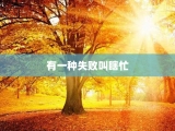 有一种失败叫瞎忙