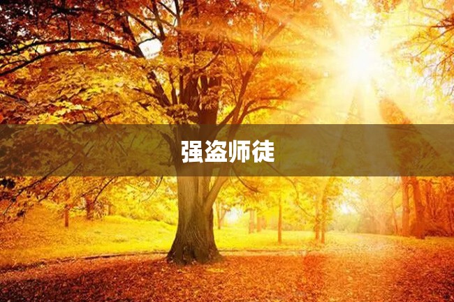 强盗师徒