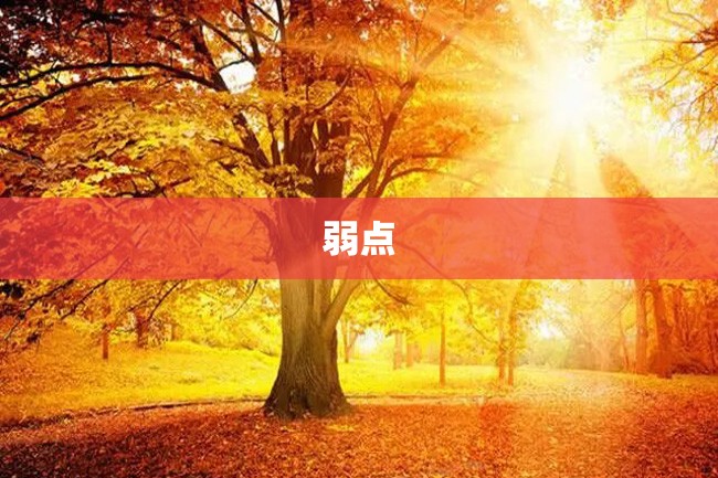 弱点