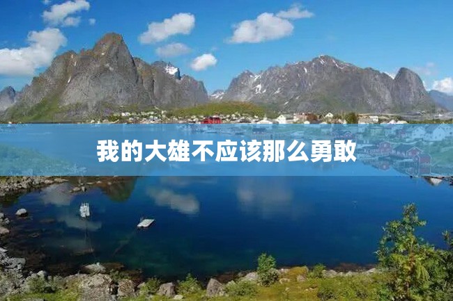 我的大雄不应该那么勇敢