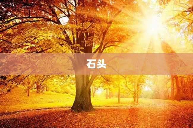 石头